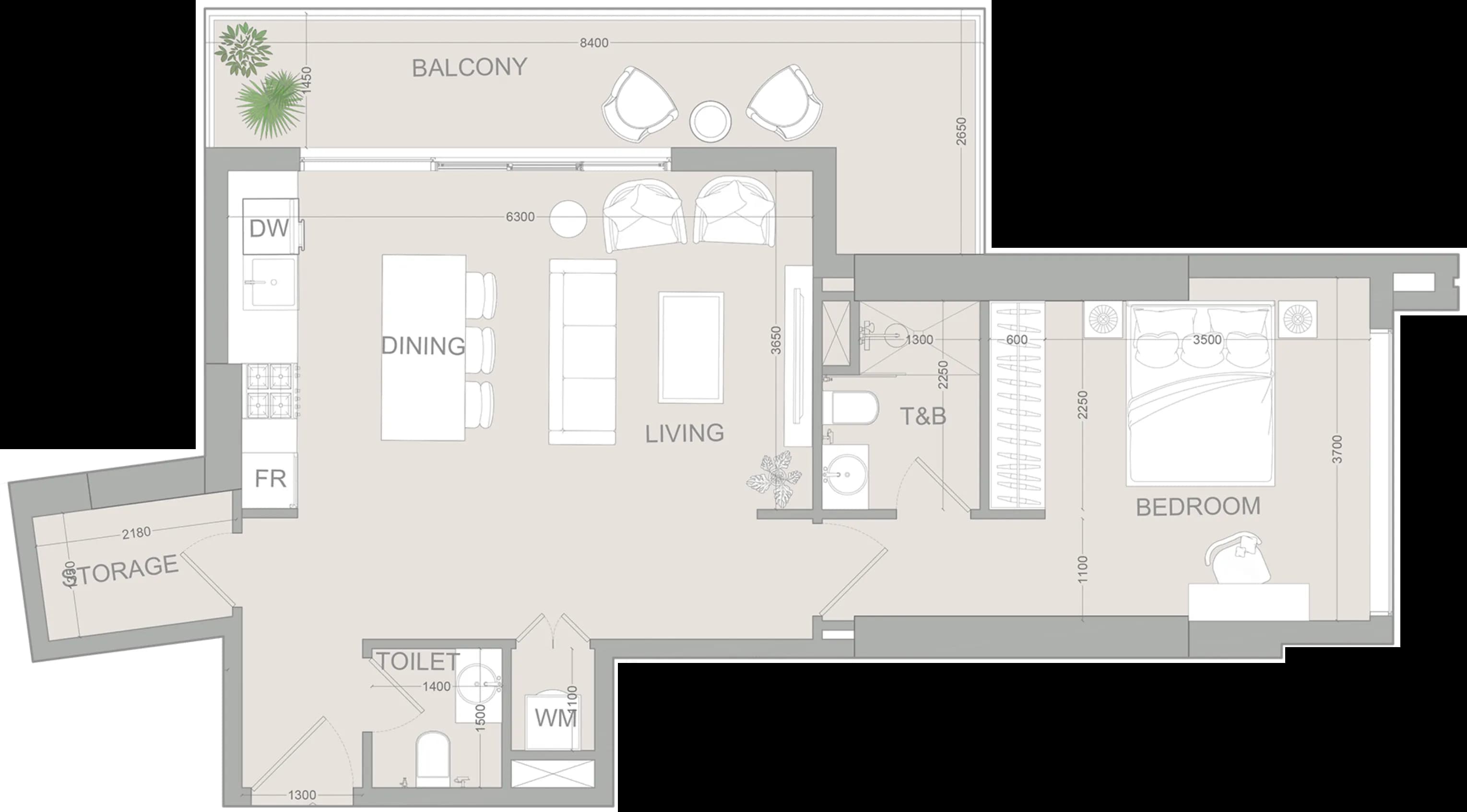 AUREL1A Residence 1 Bedroom