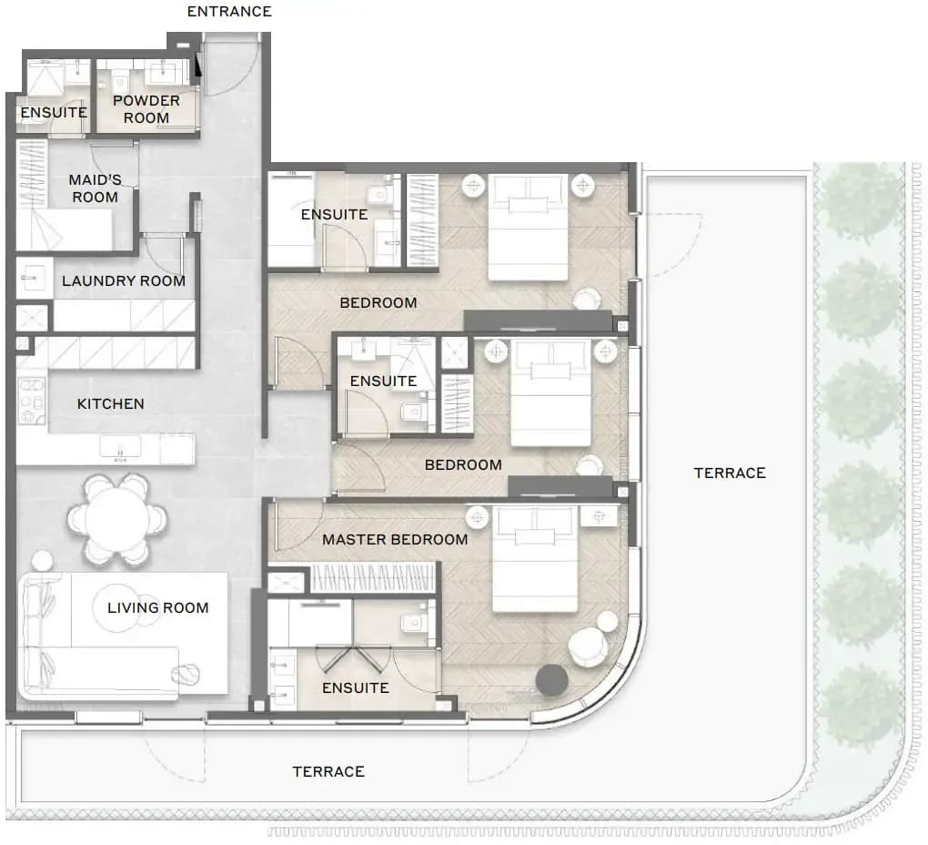 Avida Residences 3 Bedroom