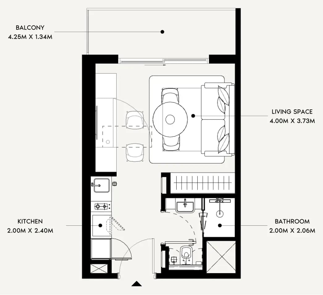 Azizi Leily 0 Bedroom