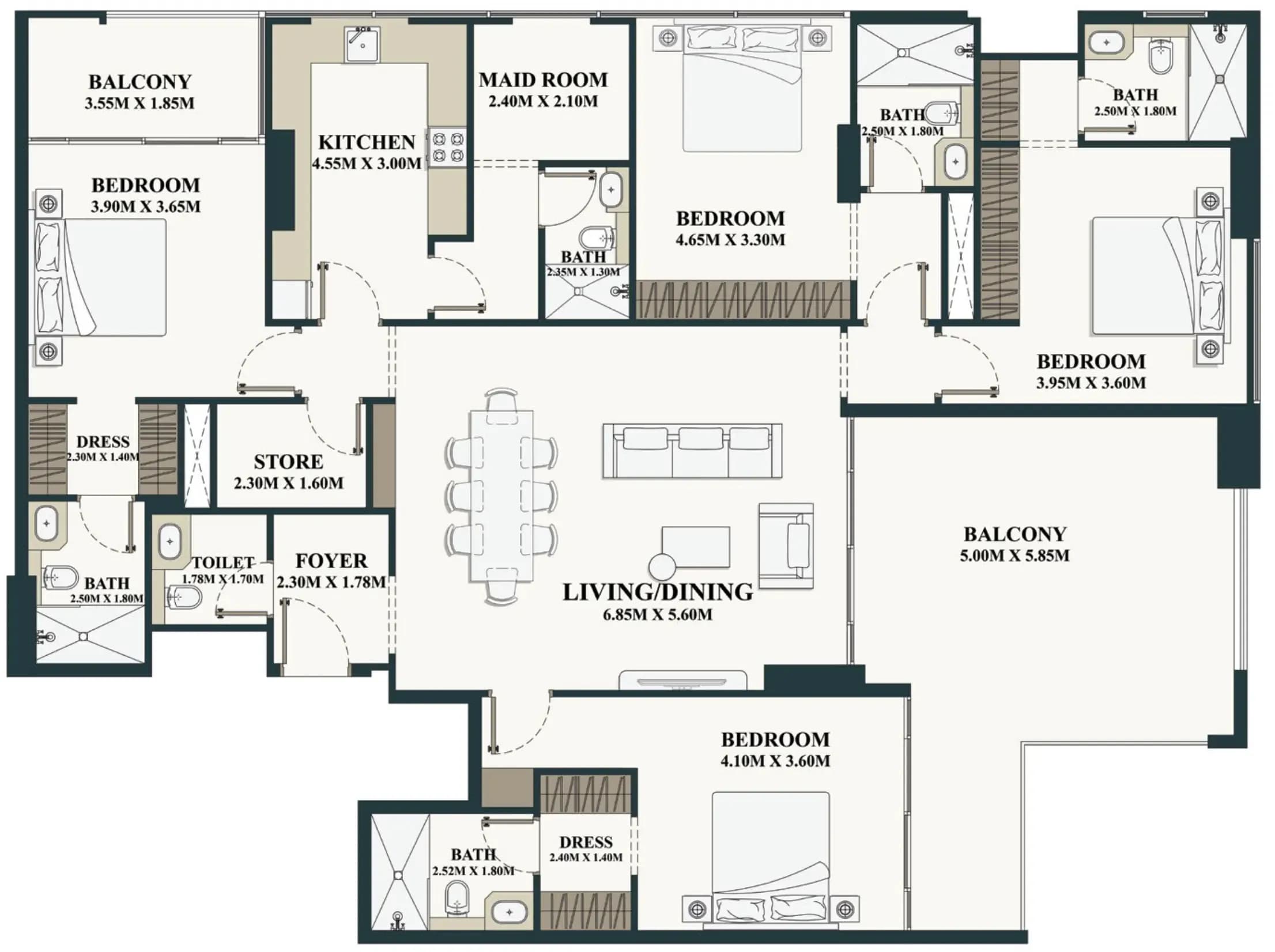 Belle Vie 4.5 Bedroom