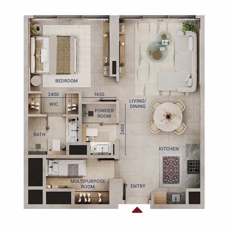 Mirdad 1 Bedroom