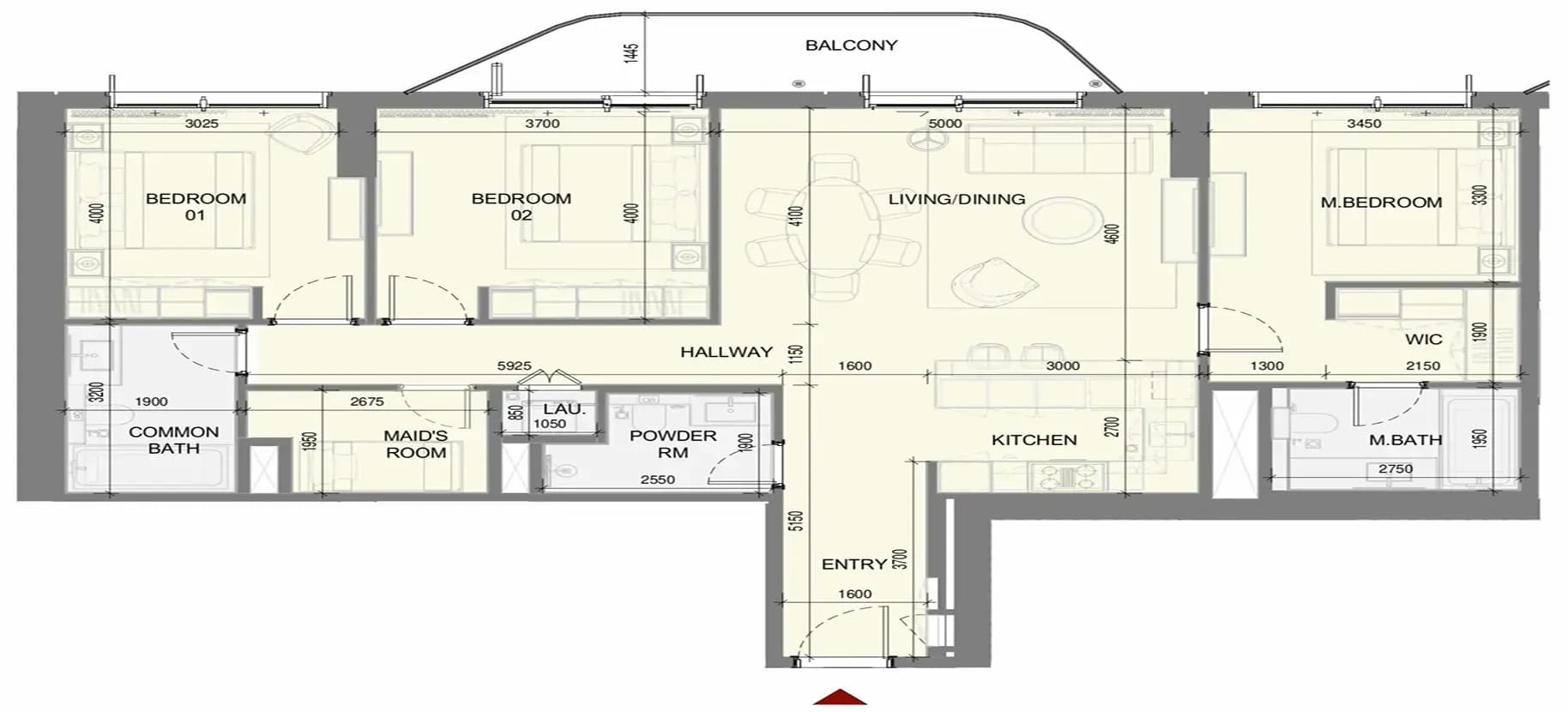 Takaya 3 Bedroom