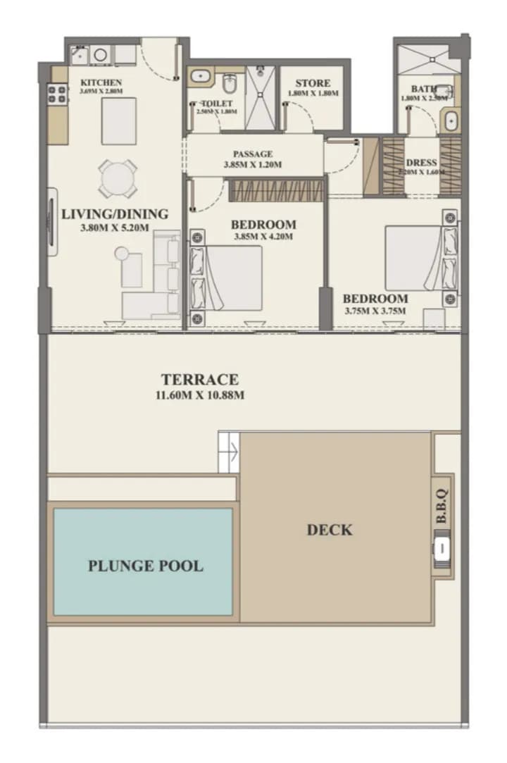 Celeste Heights 2.5 Bedroom