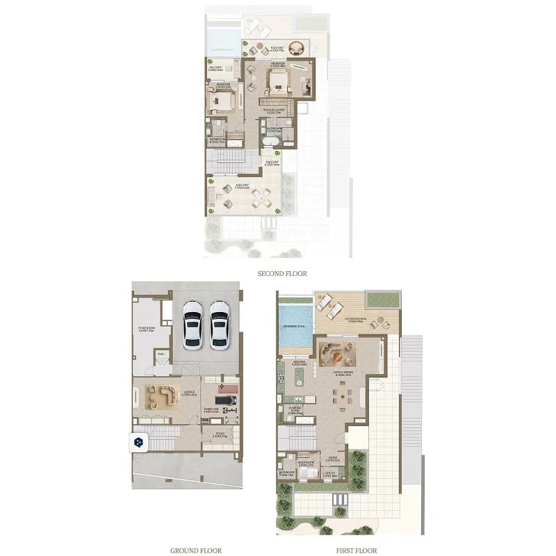 Nasim Al Bahr Residences 2 Bedroom