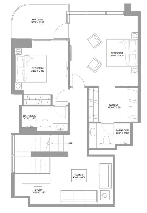 Starline Beach Residences 3 Bedroom