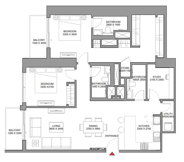 360 Riverside Crescent 2.5 Bedroom