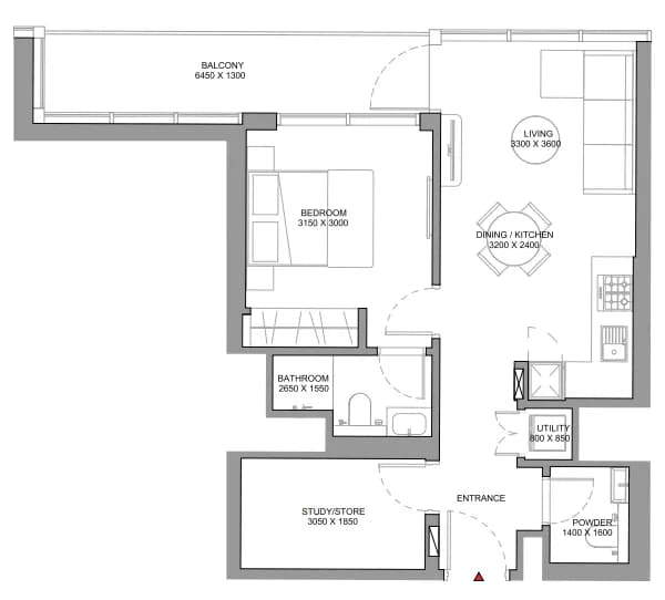 Sobha Solis 1 Bedroom