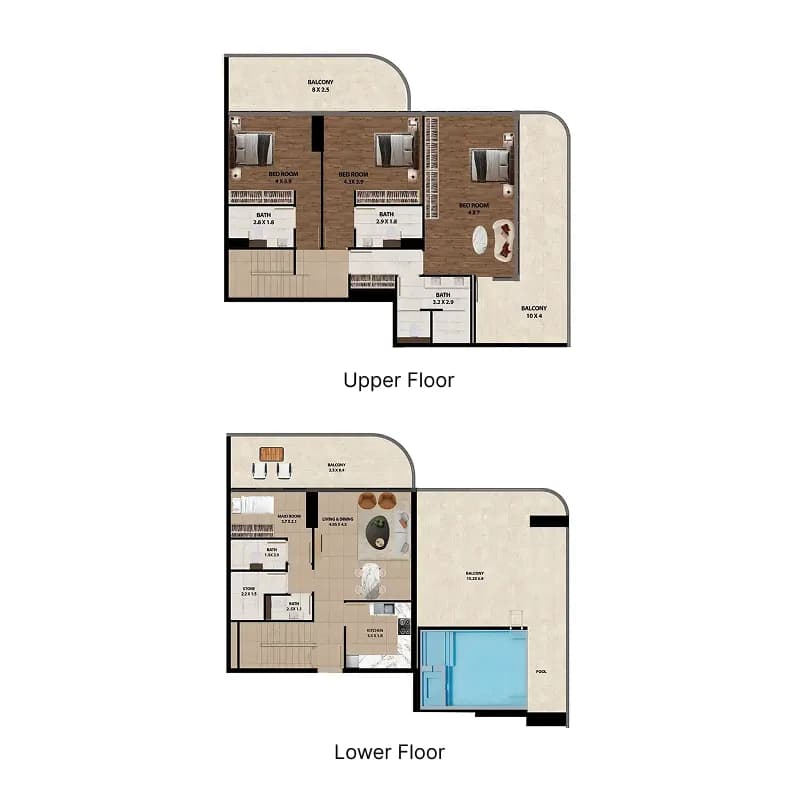 Marquis One 3 Bedroom