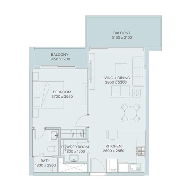 The Haven 3 1 Bedroom