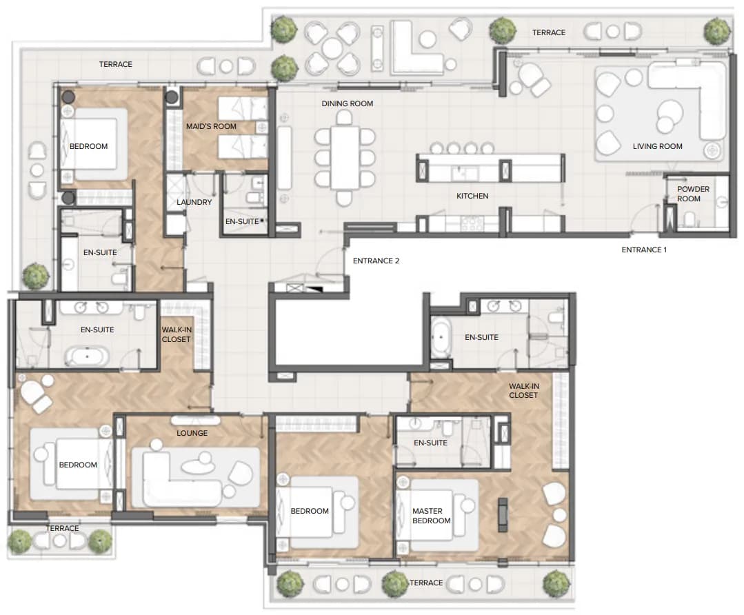 Residences Du Port Autograph Collection 4 Bedroom