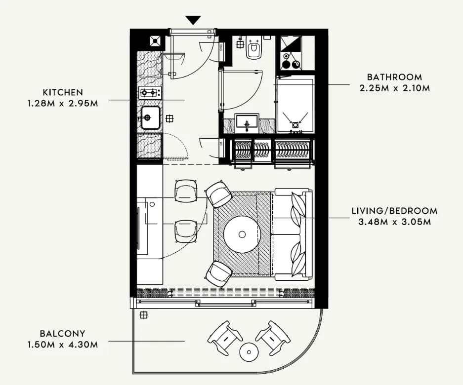 Azizi Raffi 0 Bedroom