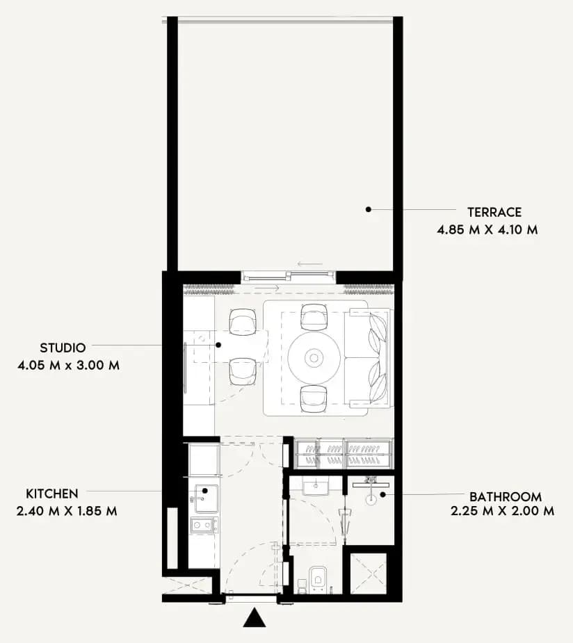 Azizi Lina 0 Bedroom