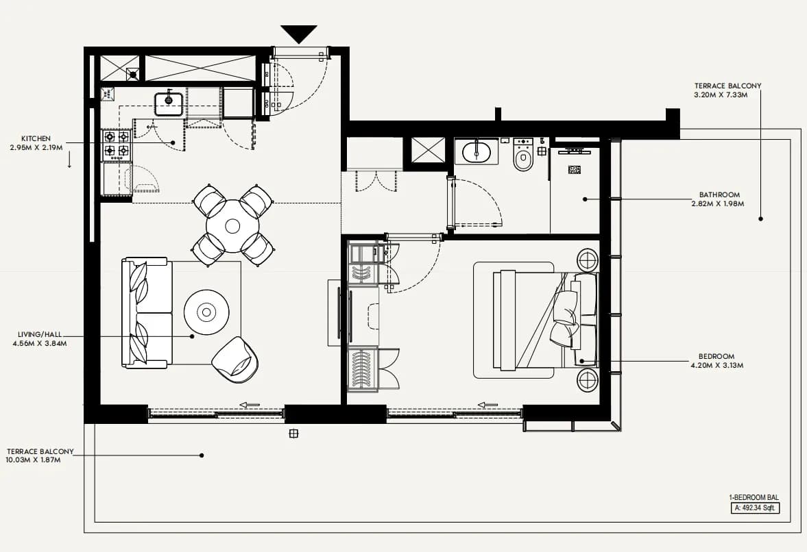 Azizi Jewel 1 Bedroom