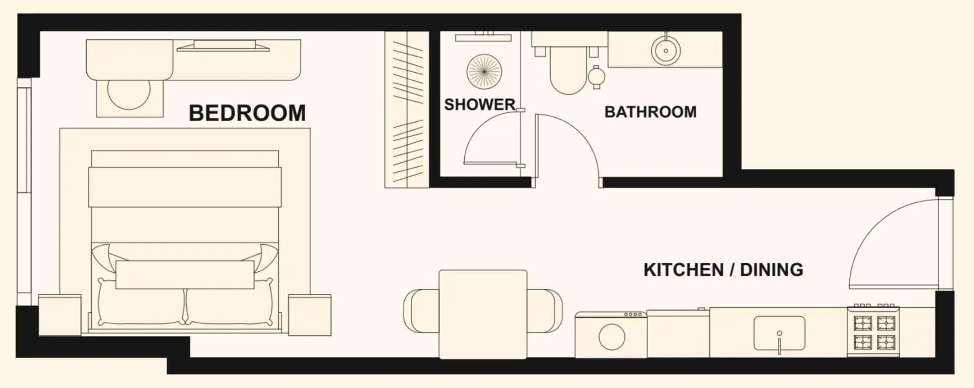 The Elysian 0 Bedroom