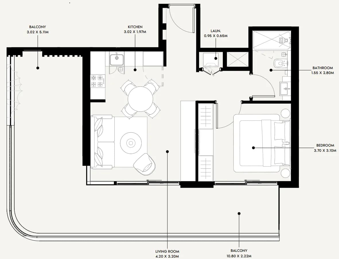 Azizi Sakandar 1 Bedroom