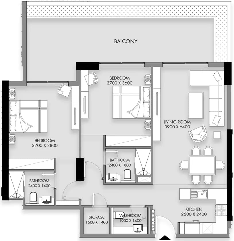 Rose Gardens 1 2 Bedroom