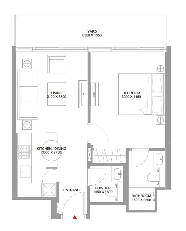 Bayside Marina Residences 1 Bedroom