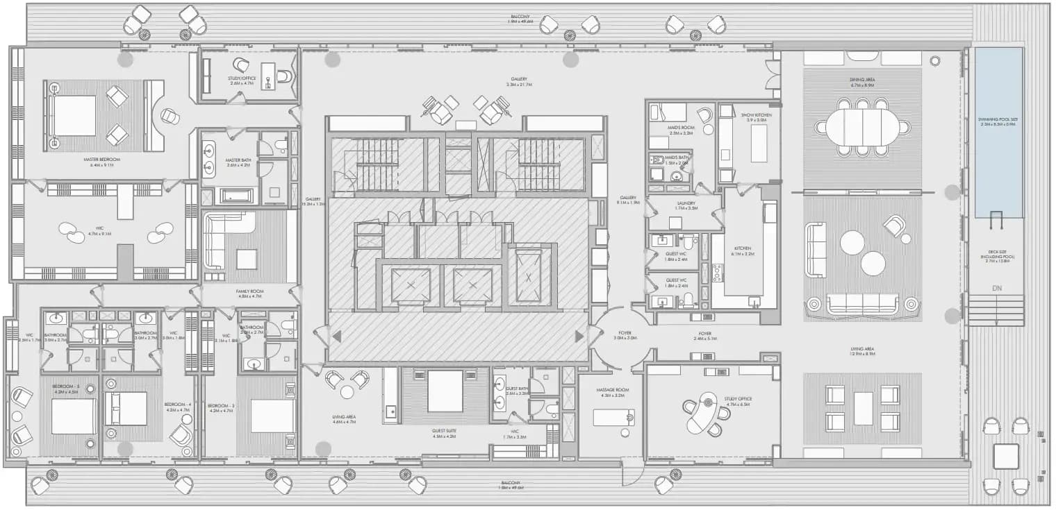 Armani Beach Residence 5 Bedroom