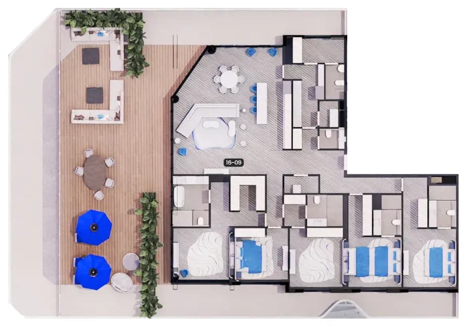 Nikki Beach Residences 5 Bedroom