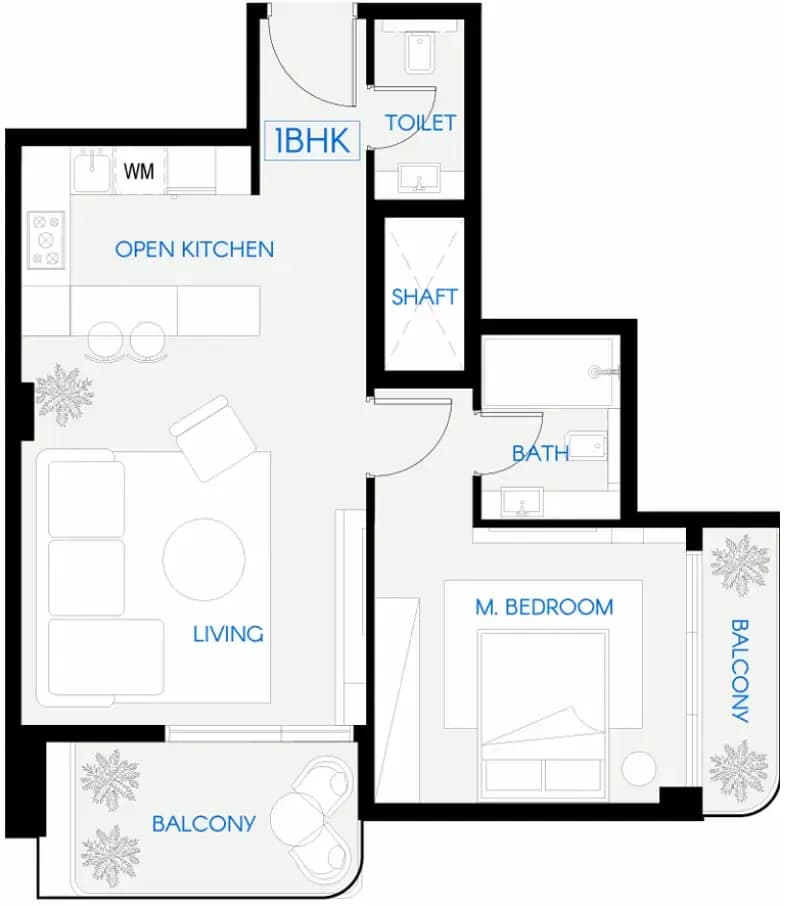 Celestara Residences 1 Bedroom
