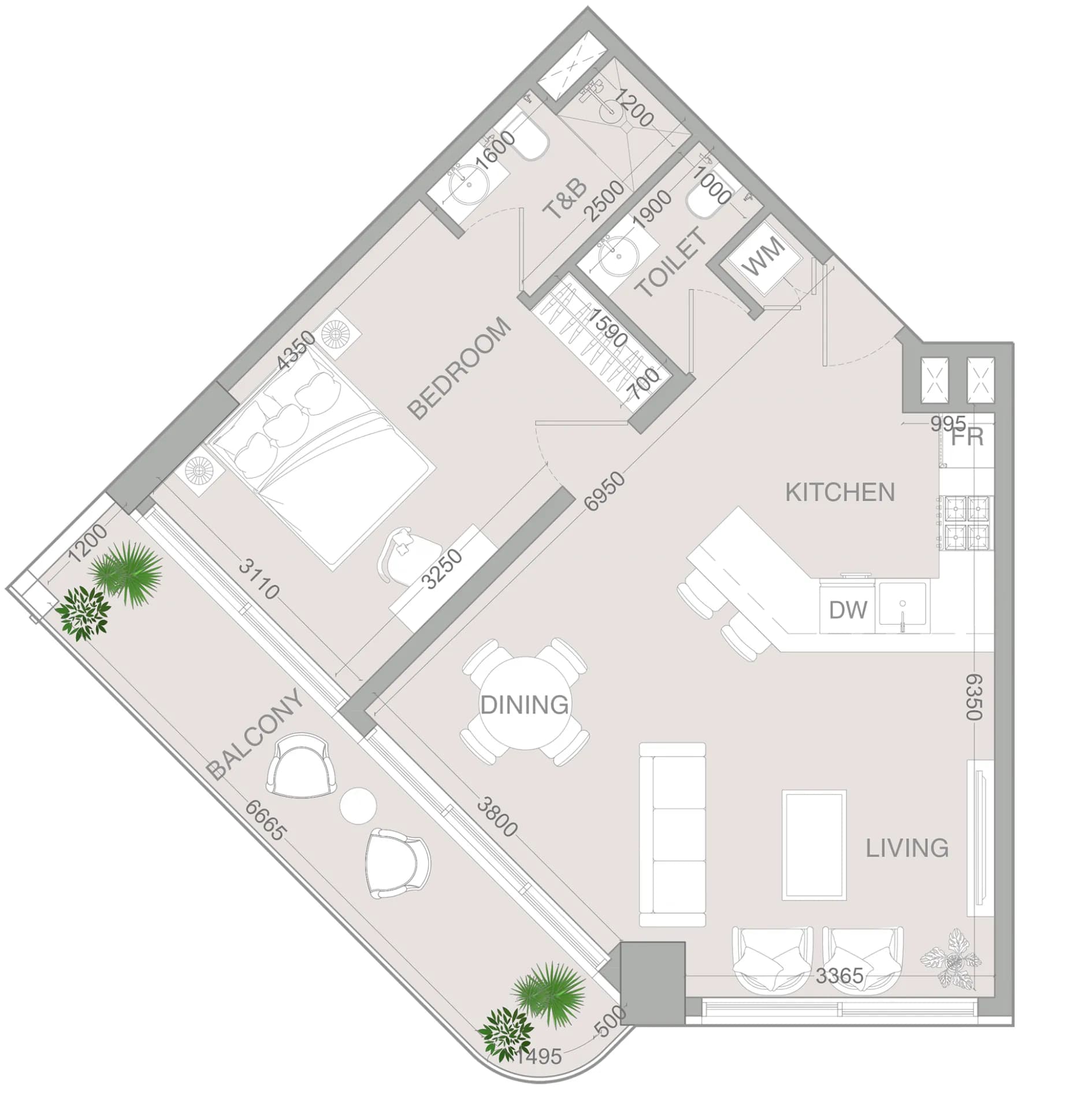 VERDAN1A 4 1 Bedroom