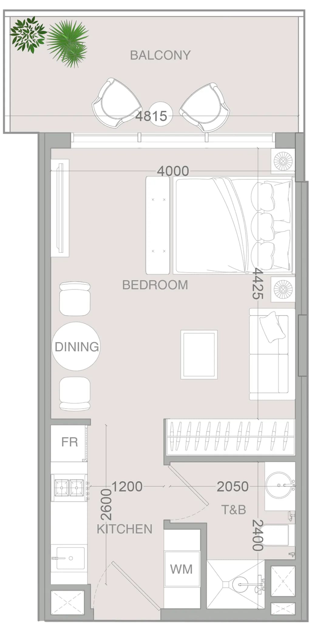 IR1DIAN PARK 2 0 Bedroom