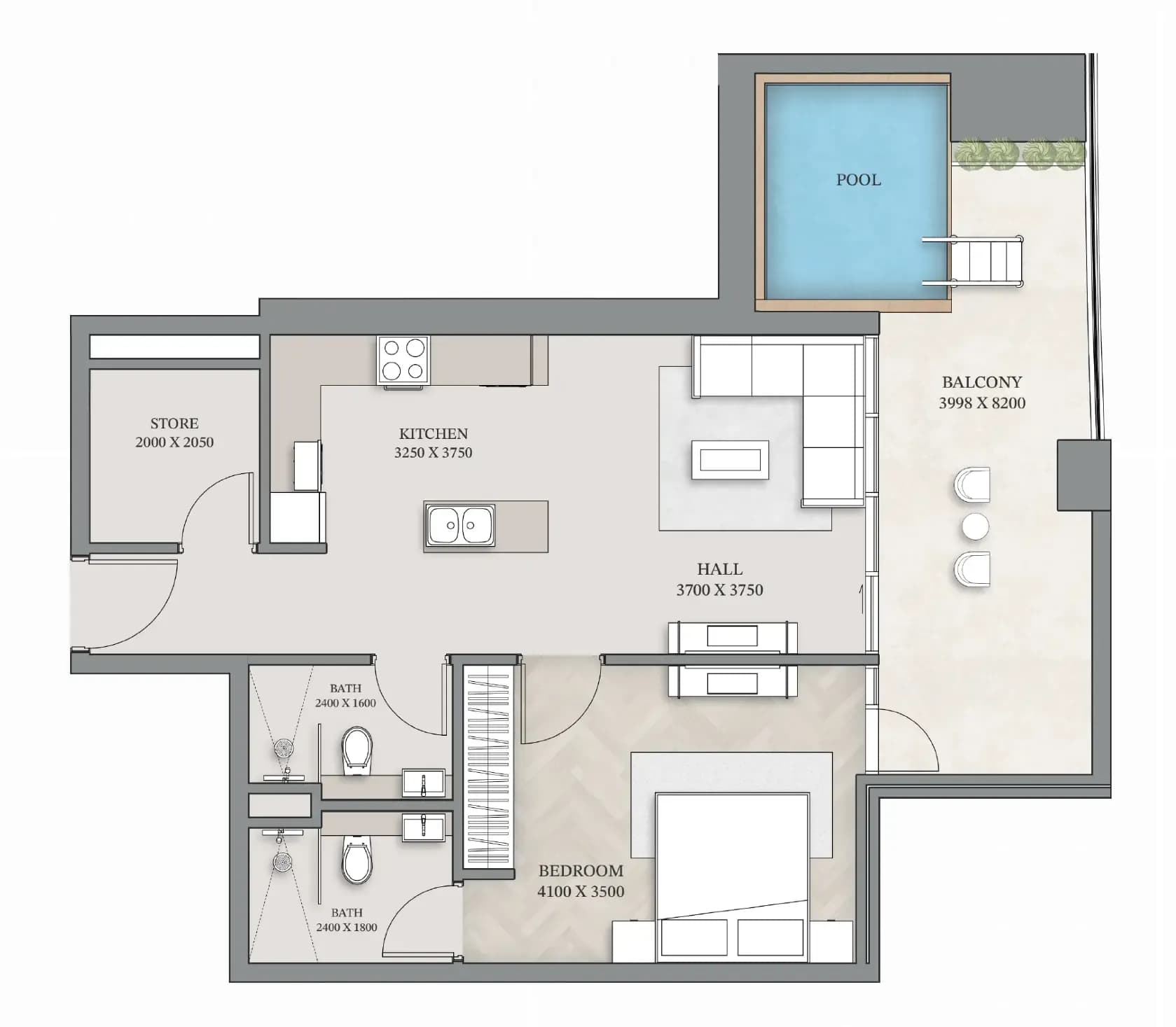 Empire Gardens 1 Bedroom
