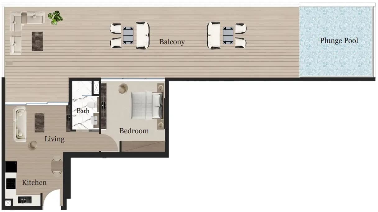 Rijas Suites 1 Bedroom