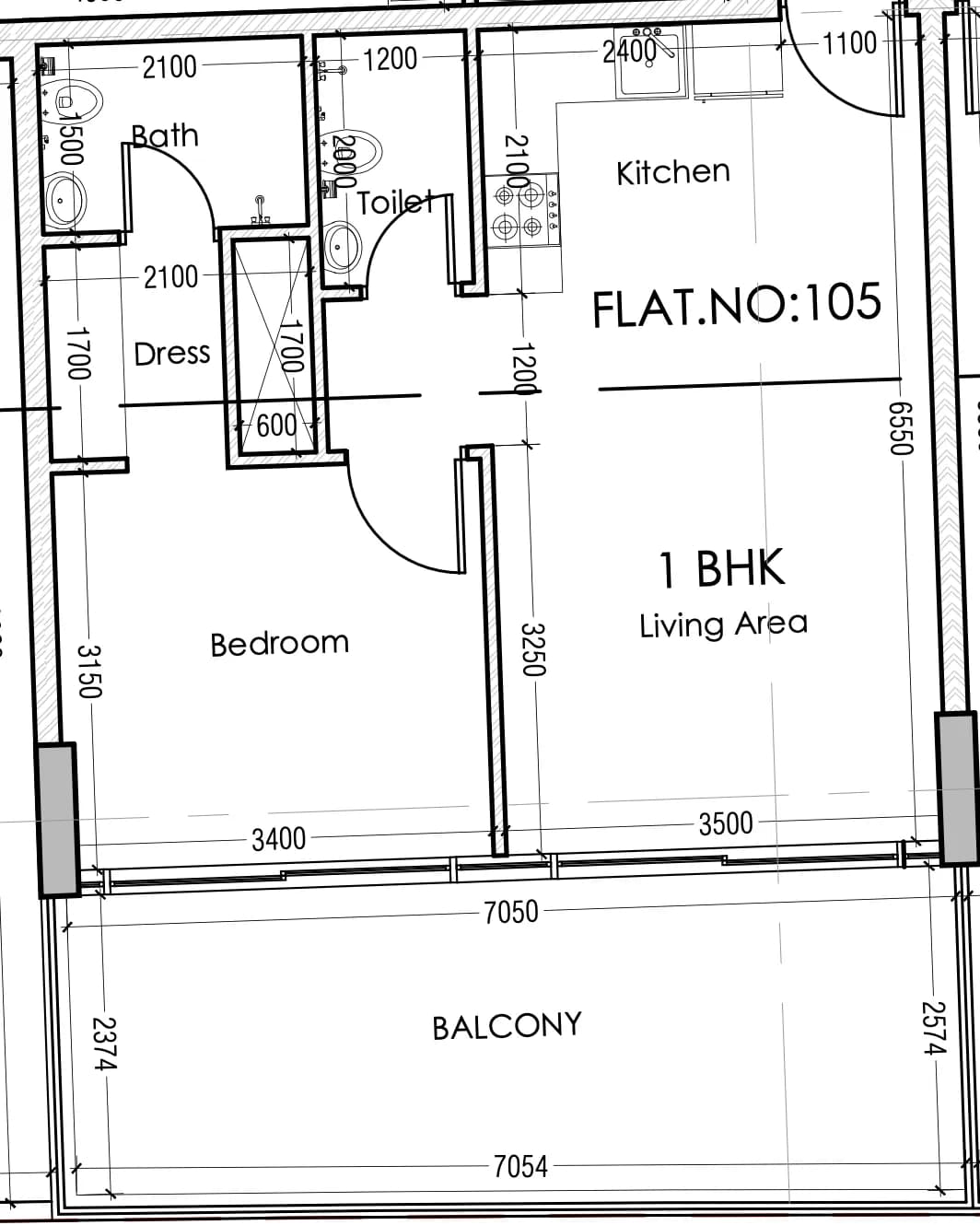 Moonsa Residences 2 1 Bedroom