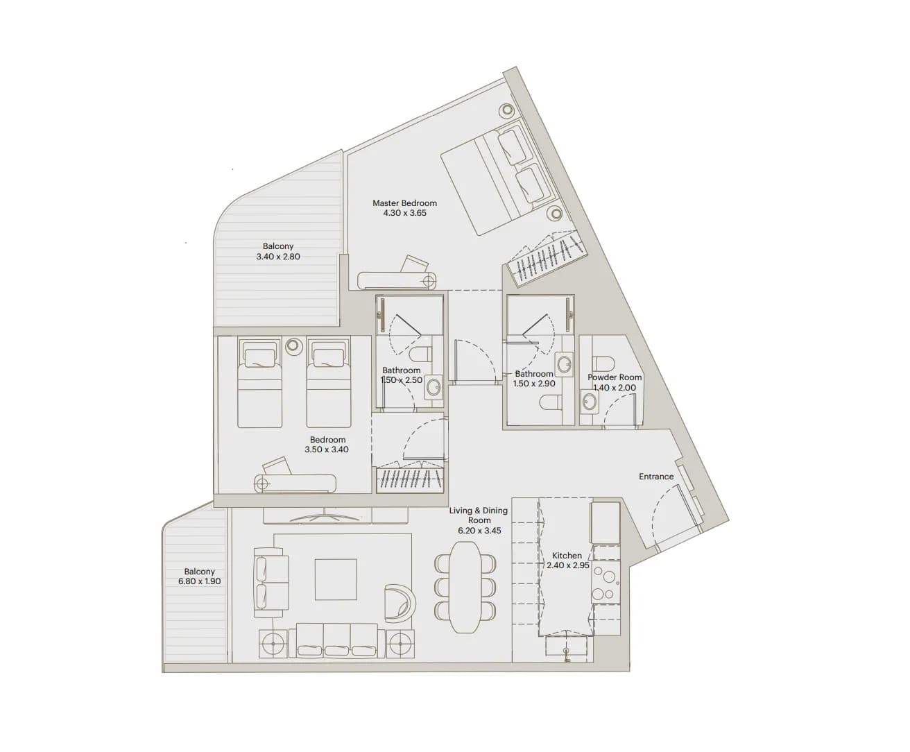 Eleve 2 Bedroom
