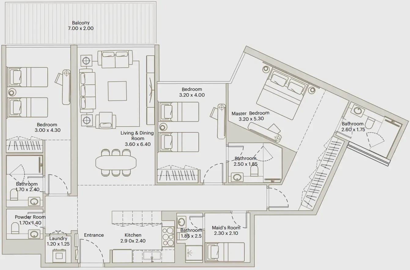 Eleve 3 Bedroom