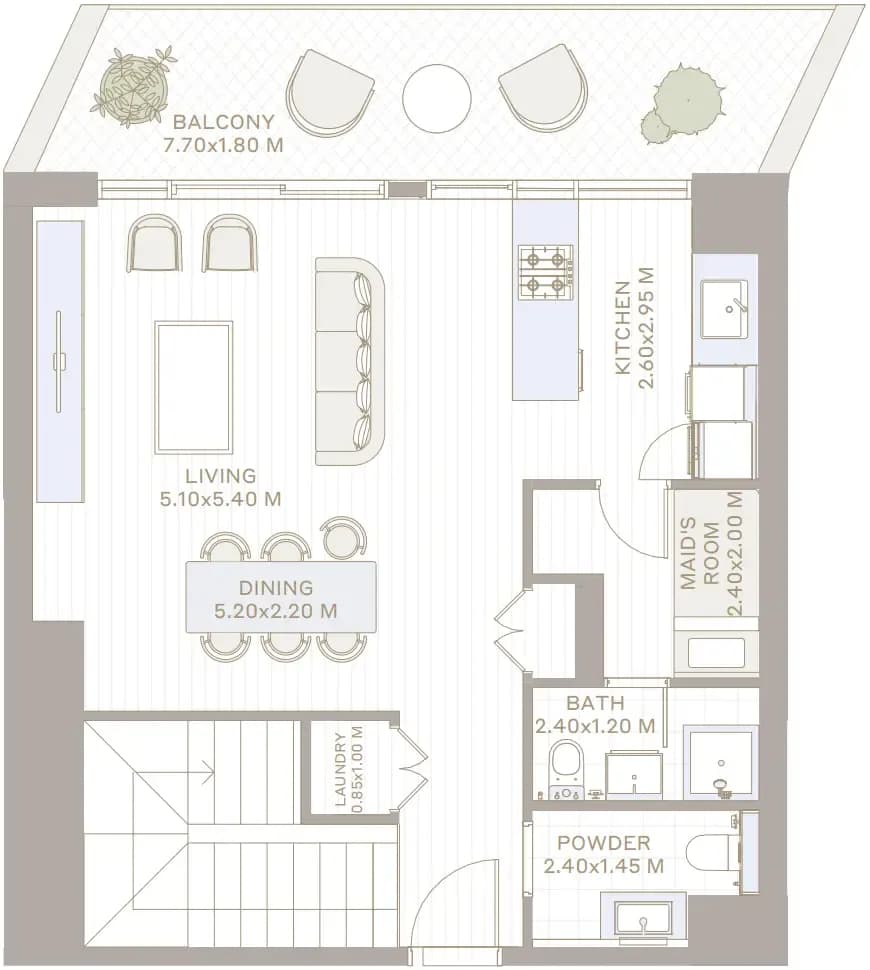 Park Five 2 Bedroom