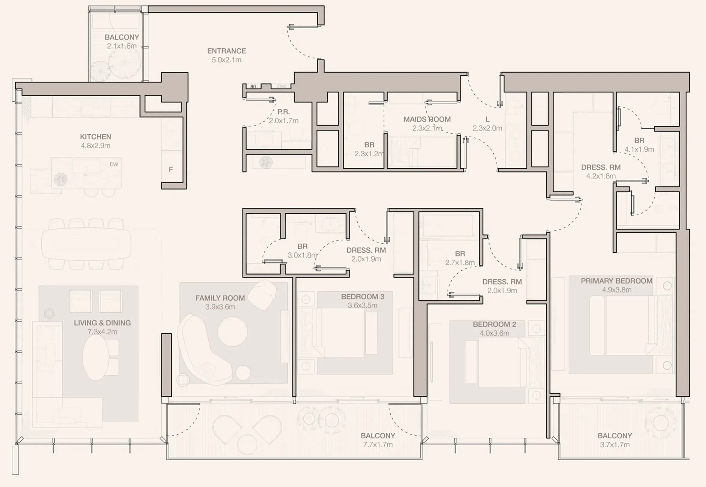 Jumeirah Residences Emirates Towers 3 Bedroom