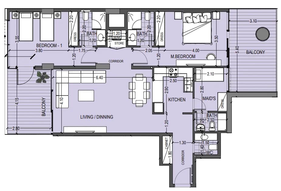 Celia Gardens 2 Bedroom