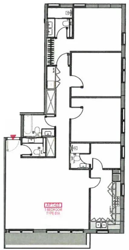 Al Mamsha Sharjah 3 Bedroom