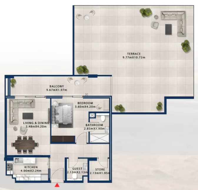 Asayel Avenue 1 Bedroom