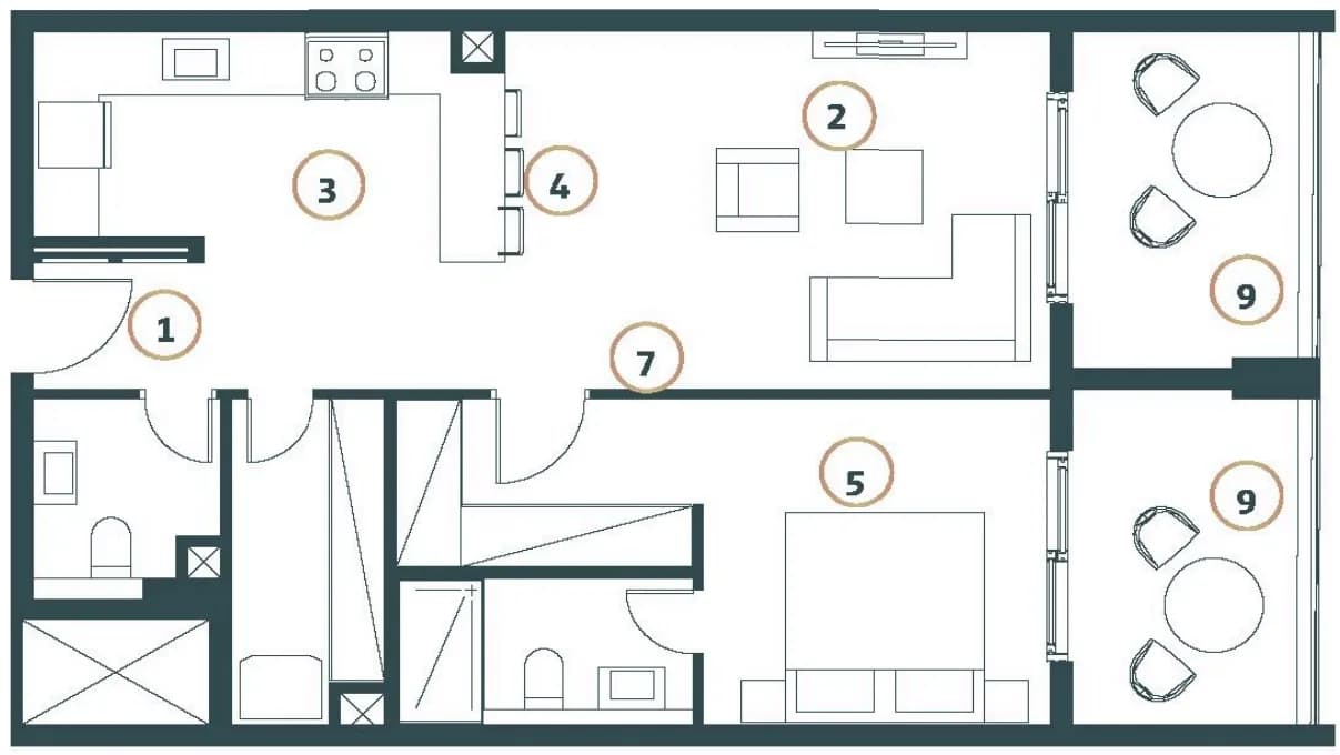 Whitestone Residences 1 Bedroom