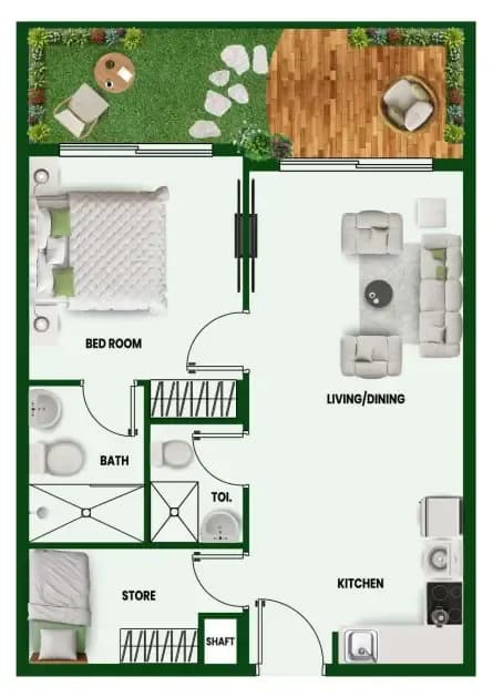 Vincitore Wellness Estate 1 Bedroom