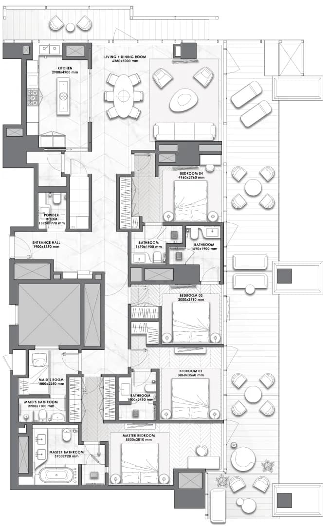 DaVinci 4 Bedroom