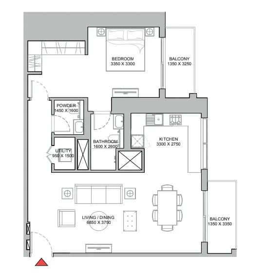 320 Riverside Crescent 1 Bedroom