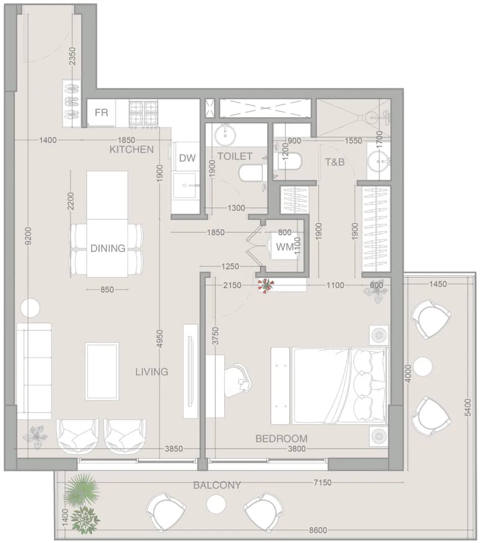 ESSENL1FE Residence 1 Bedroom