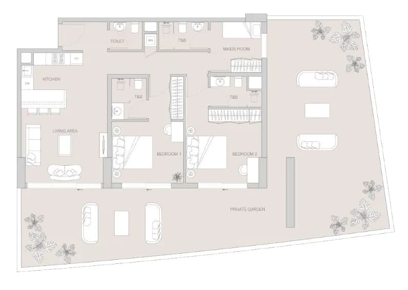 W1NNER Tower 2 Bedroom