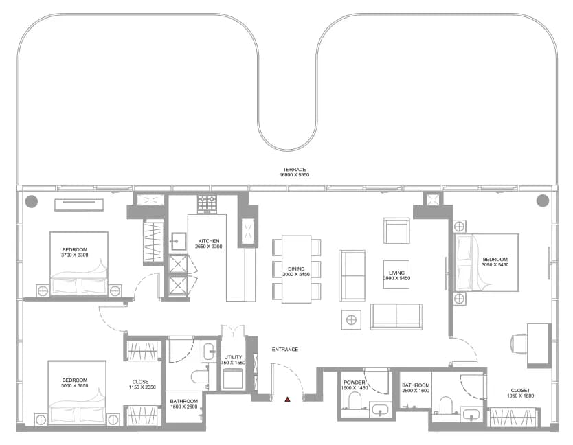 Bayfront Marina Residences 3 Bedroom