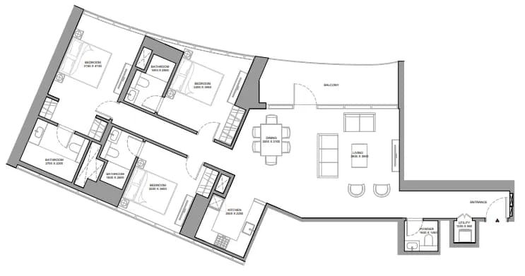 Skyvue Stellar 3 Bedroom