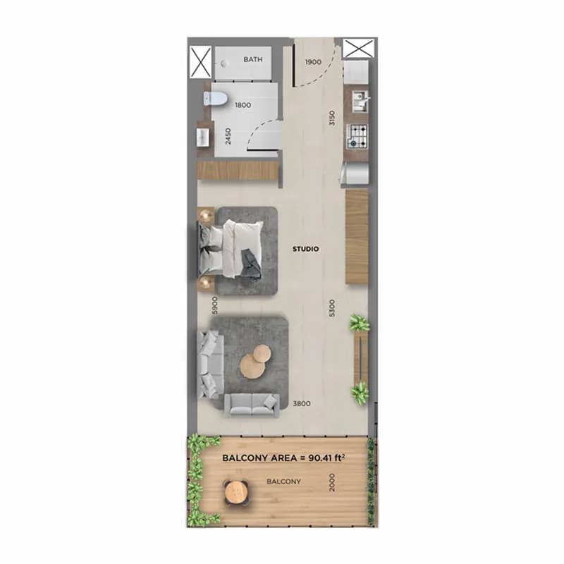 368 Park Ln. 0 Bedroom