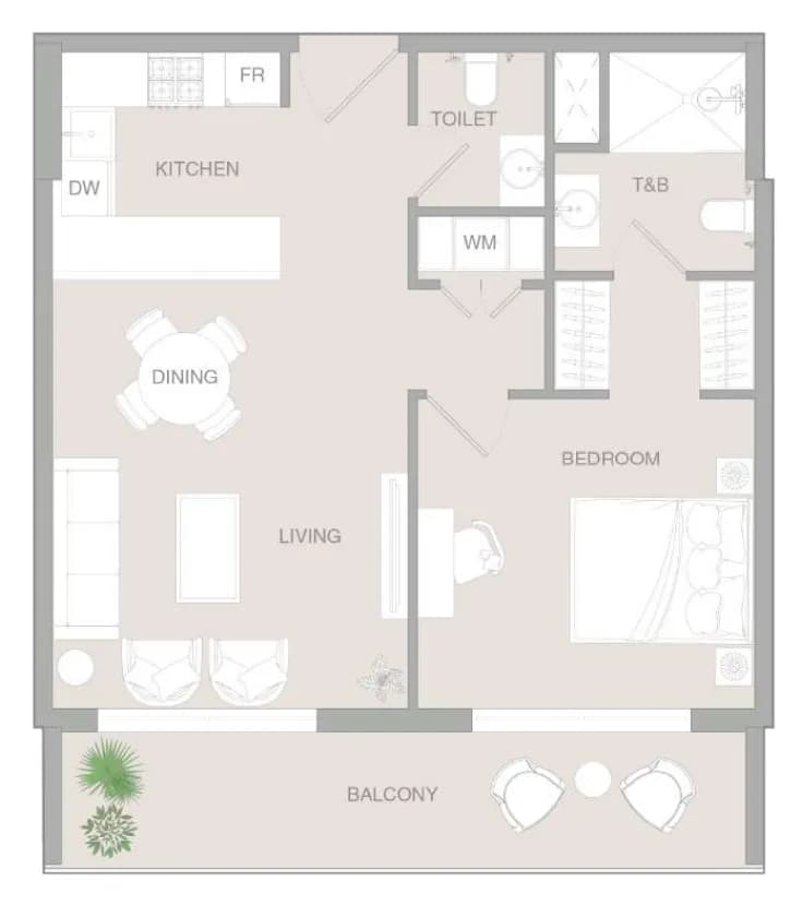 VERDAN1A 3 1 Bedroom