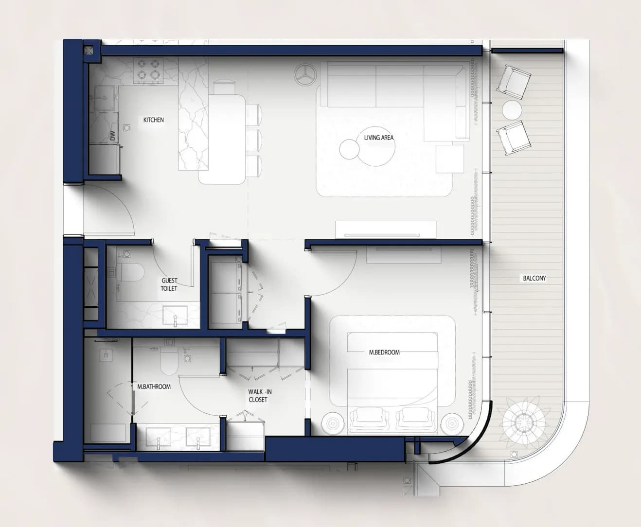 Hilton Residences 1 Bedroom
