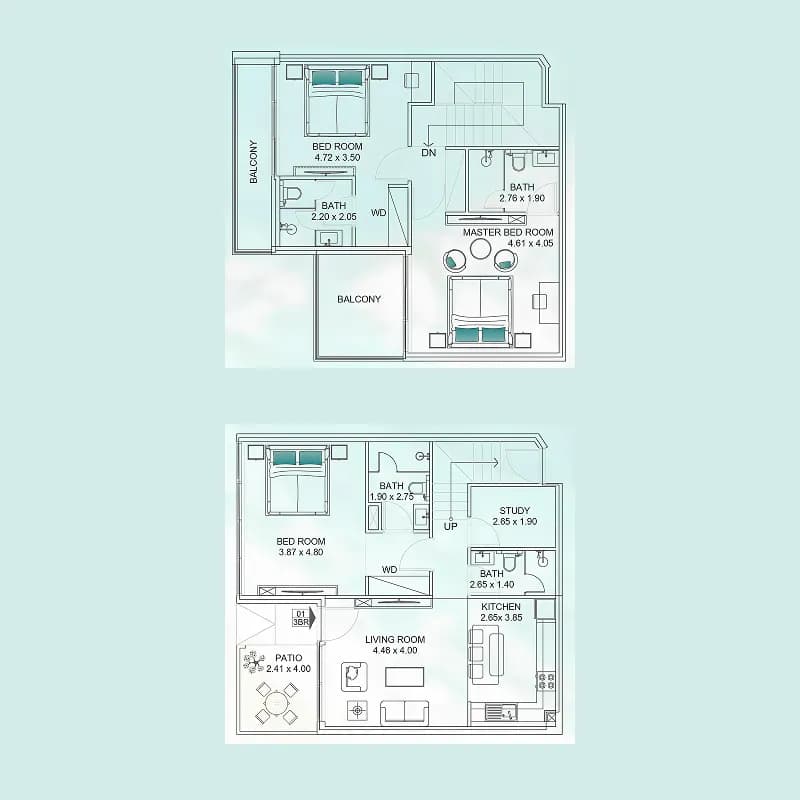 Floarea Breeze 3 Bedroom