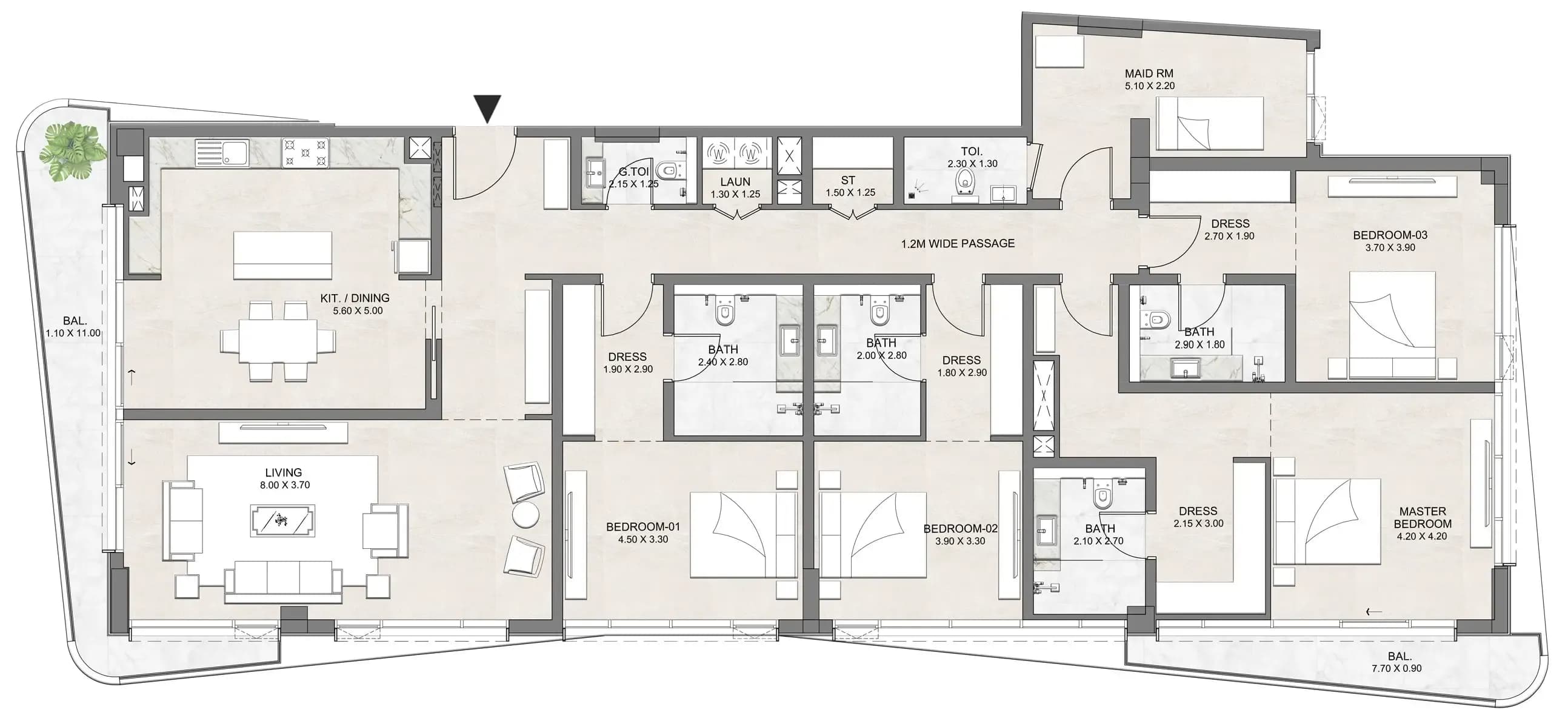 Luzora Residence 4 Bedroom