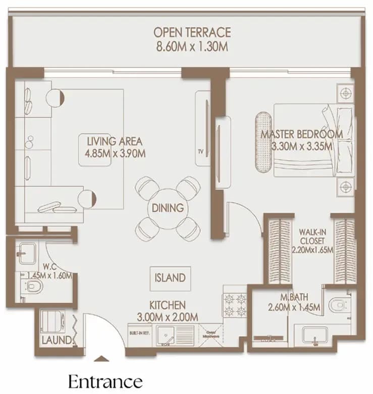 Veona by Gutti 1 Bedroom